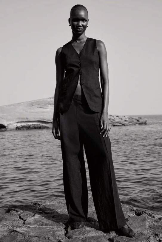 Pantalón en mezcla de lino1