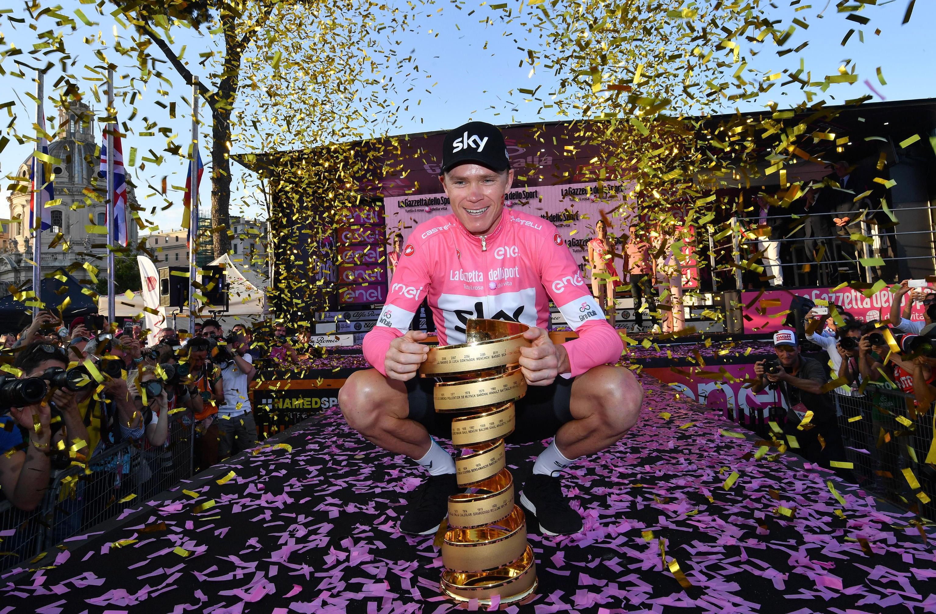 Chris Froome conquereix el seu primer Giro d'Italia