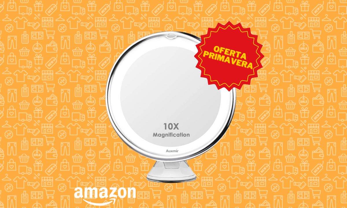 Posa't guapa amb aquest mirall amb ventosa de 10 augments en les ofertes de la Primavera d'Amazon