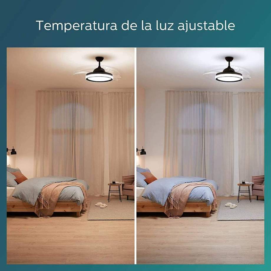 Temperatura de la luz ajustable Temperatura de la luz ajustable