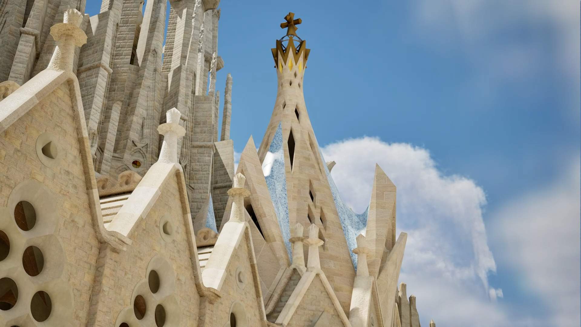 Videorender: así será la capilla de la Asunción de la Sagrada Familia, que se acabará en 2025