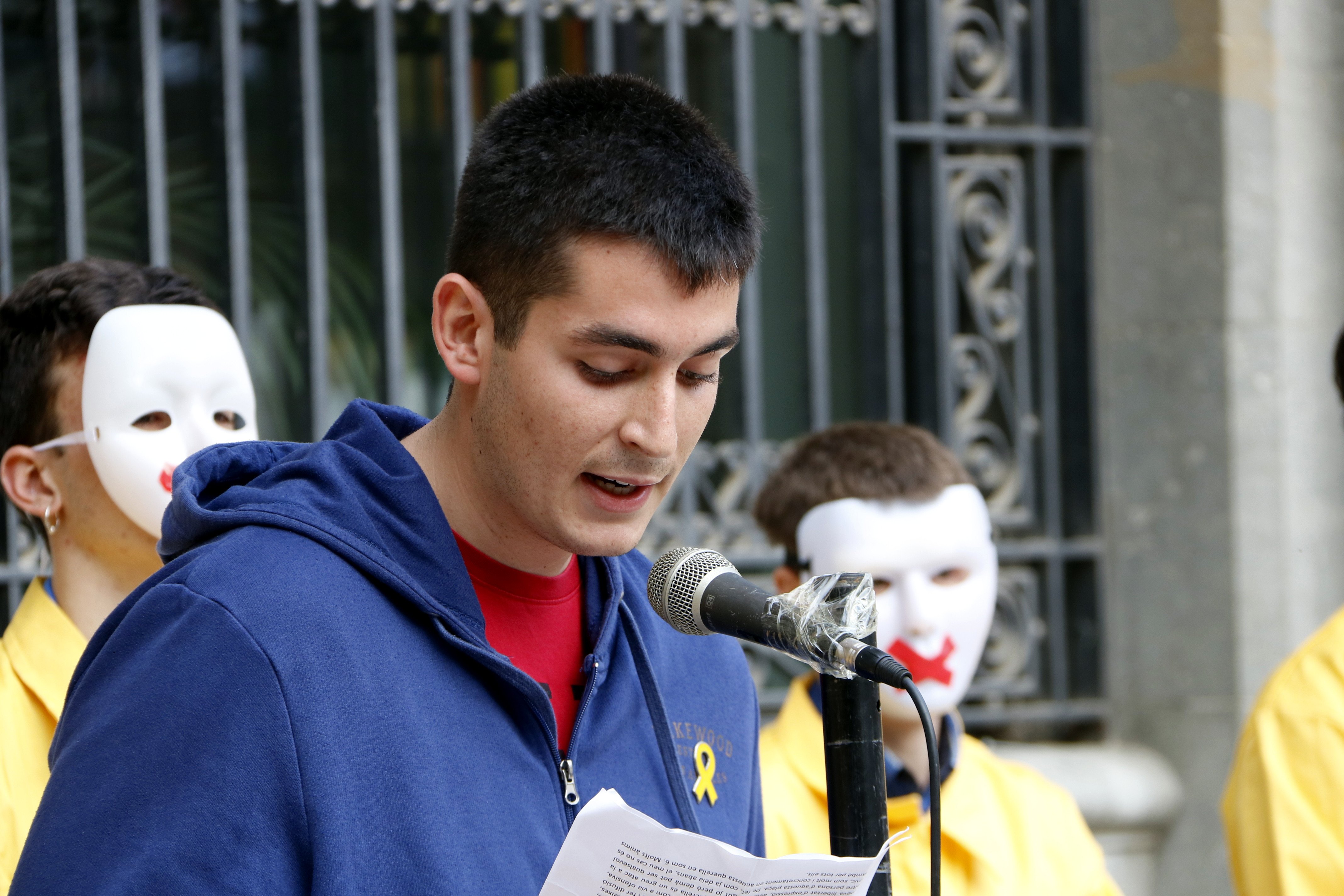 Joan Mangues: "Estic tranquil, no he comés cap delicte"