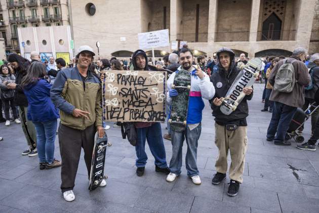 Protesta veïnal ampliació MACBA / Foto: Carlos Baglietto