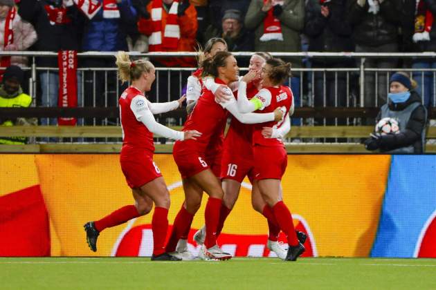 Brann celebración gol / Foto: EFE Brann celebración gol / Foto: EFE