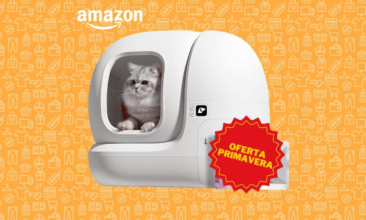 Amazon tiene el arenero autolimpiable para gatos con un 43% de descuento. Precio mínimo histórico