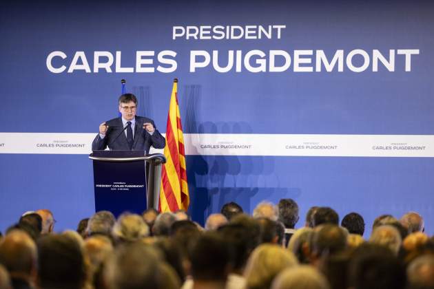 Puigdemont en Elna / Foto: Carlos Baglietto Puigdemont en Elna / Foto: Carlos Baglietto