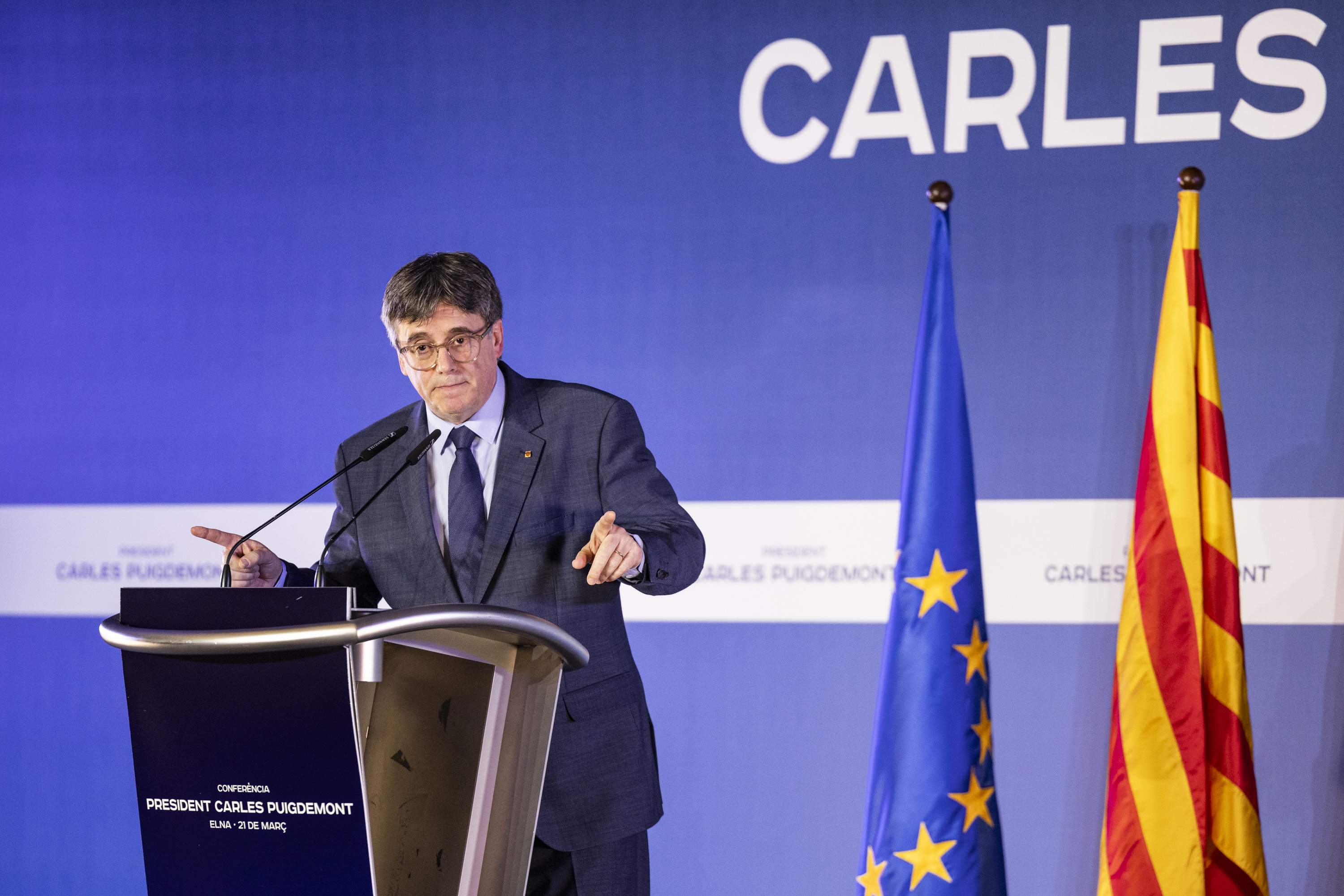 El discurso íntegro del president Puigdemont en Elna sobre las elecciones del 12-M | VÍDEO