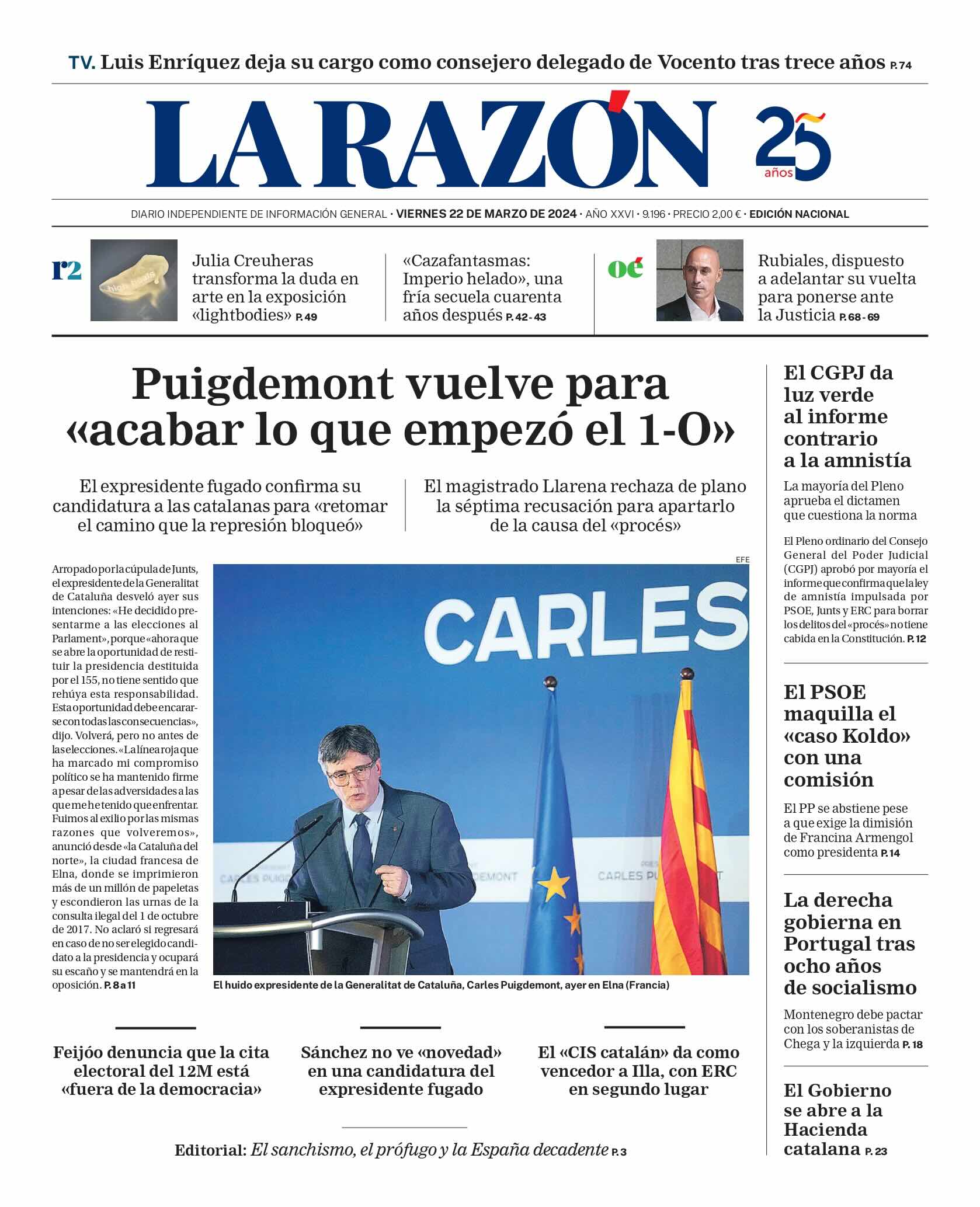 La Razón La Razón