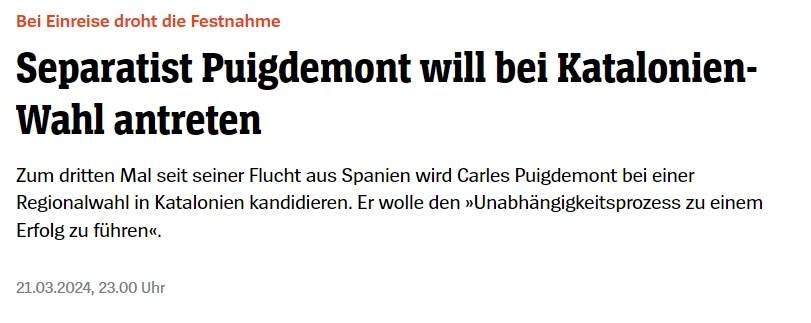 dier spiegel puigdemont