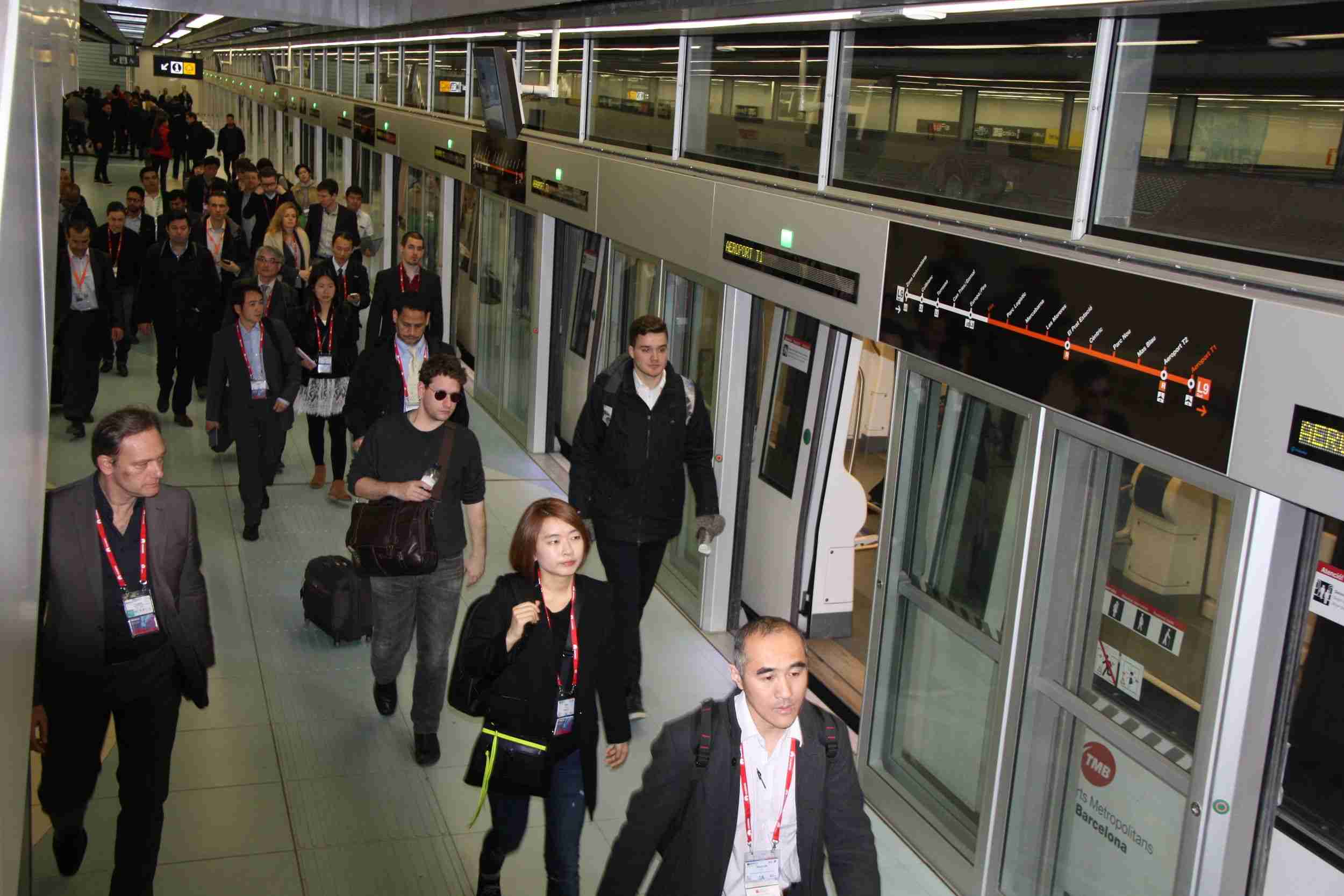 Cómo moverse en transporte público por el Mobile World Congress