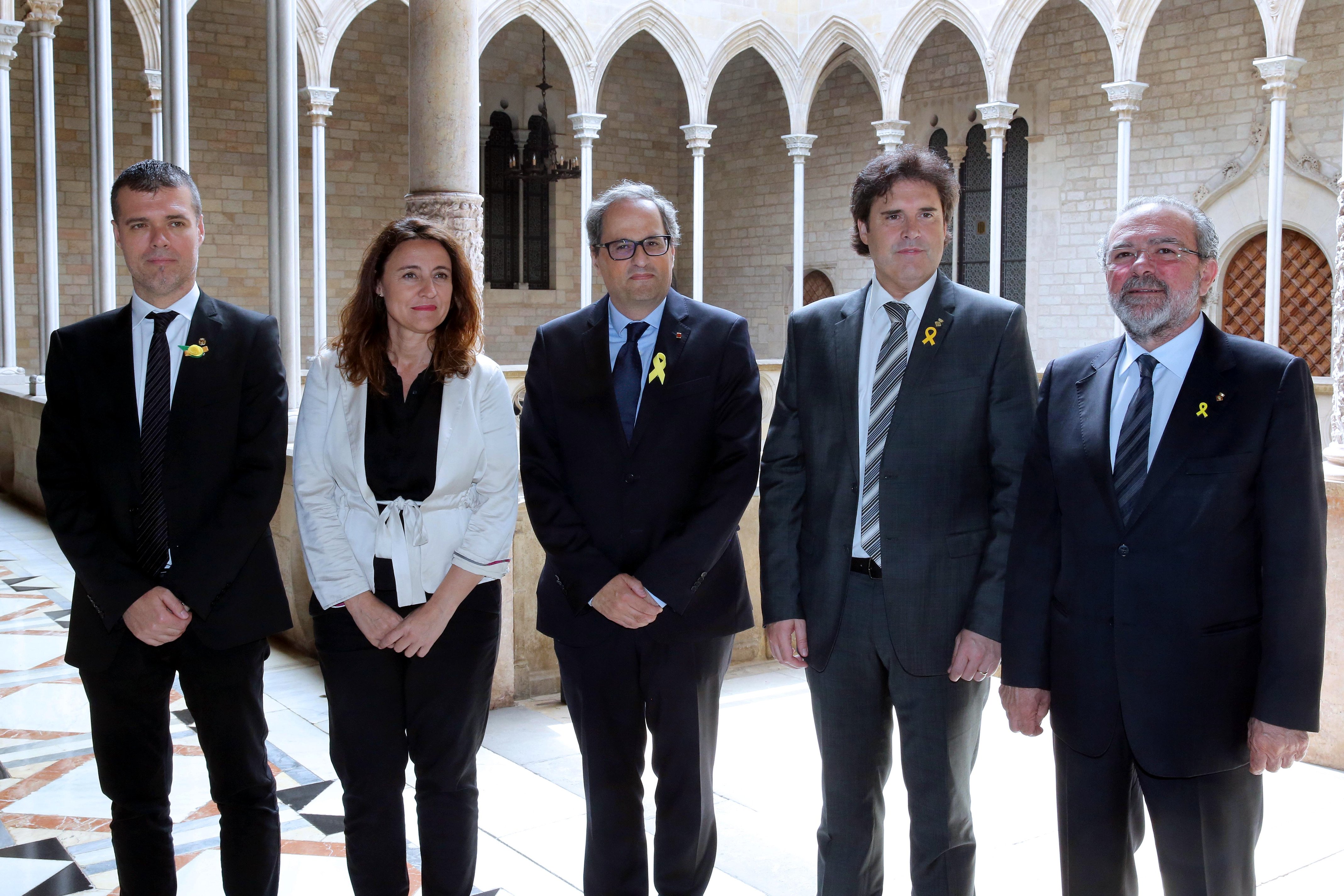 Torra visitarà Puigdemont amb els presidents de les quatre diputacions catalanes