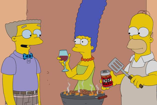 Simpsons barbacoa Simpsons barbacoa