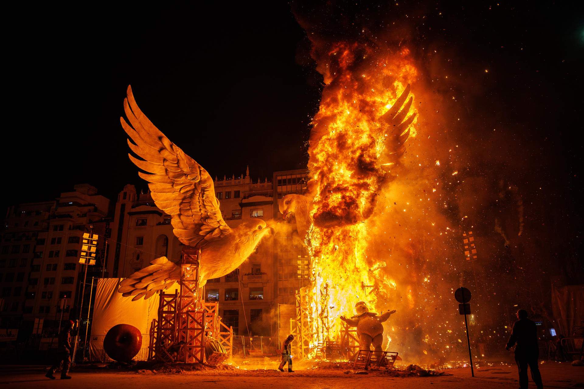 La cremà de les falles 2024, el Holi Festival a l'Índia i més: la volta al món en 15 fotos