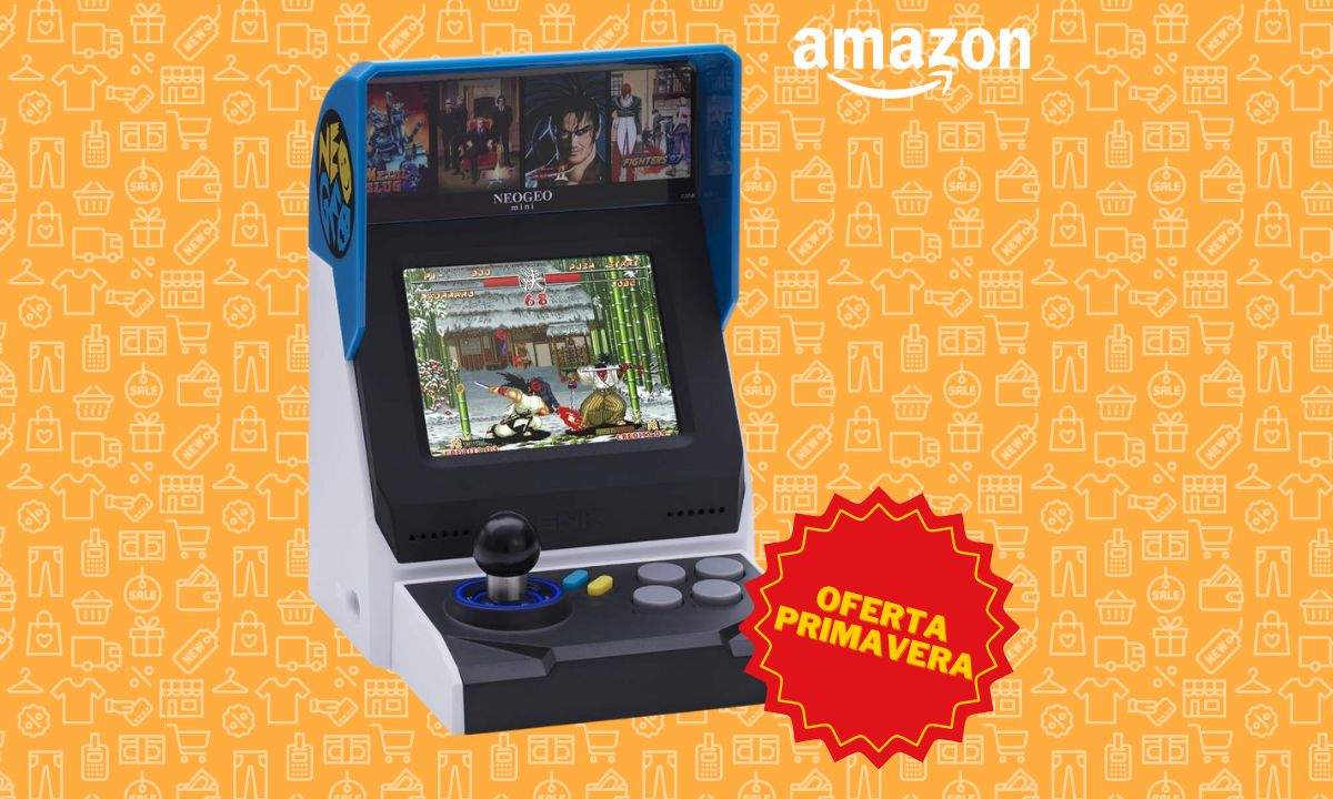¡Revive la emoción arcade con la NEOGEO Mini! Incluye 40 juegos y está al 40% de descuento en Amazon