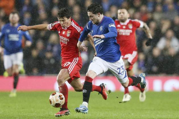 Joao Neves Benfica Rangers / Foto: Europa Press Joao Neves Benfica Rangers / Foto: Europa Press