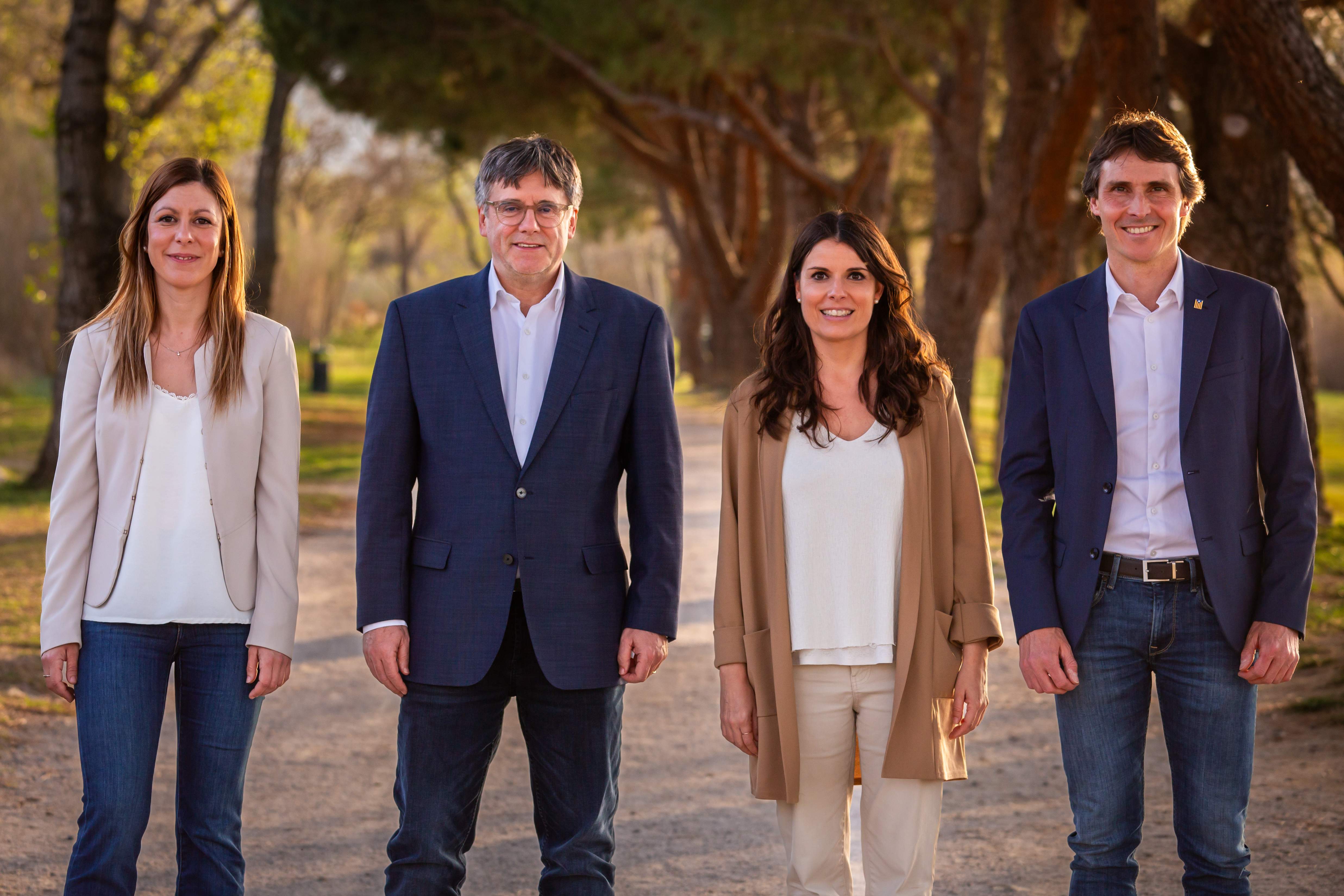 Conclave de Puigdemont amb els altres candidats de Junts per definir l'estratègia del 12-M