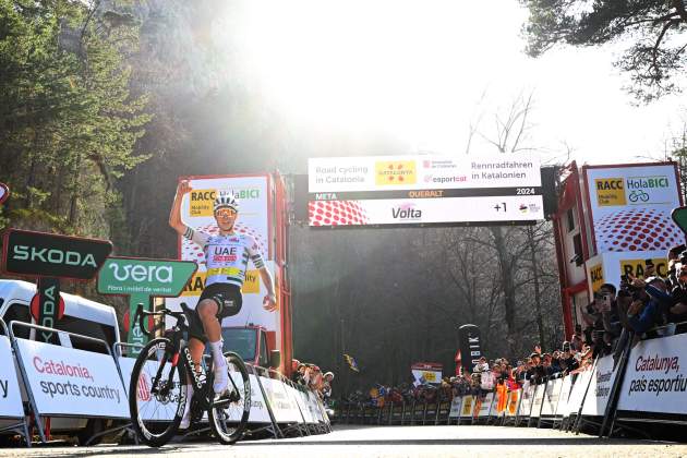 Tadej Pogacar Volta Catalunya Ganador / Foto: @VoltaCatalunya