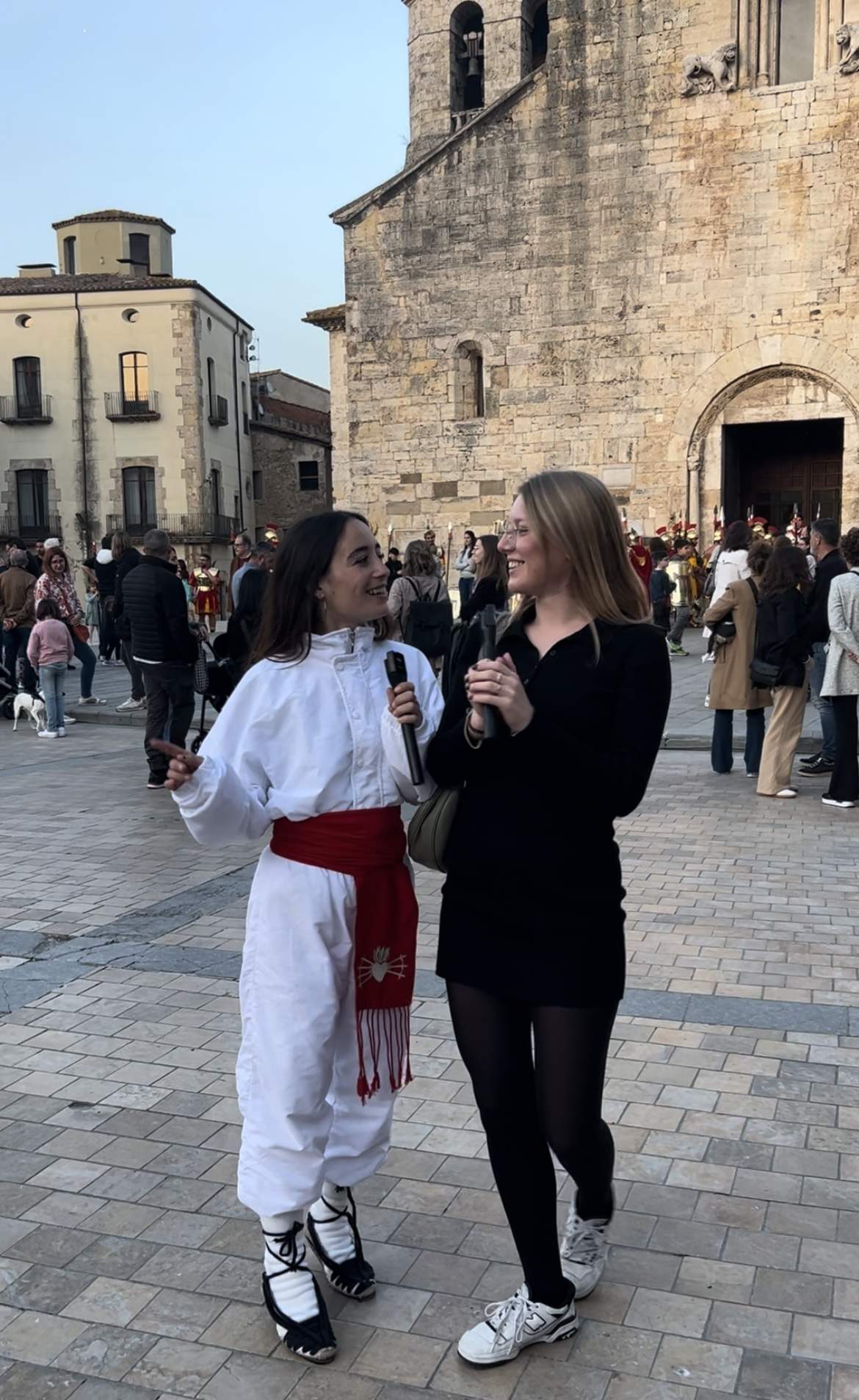 Can Putades se'n va a Besalú per veure la Processó dels Dolors: "És una tradició superimportant"