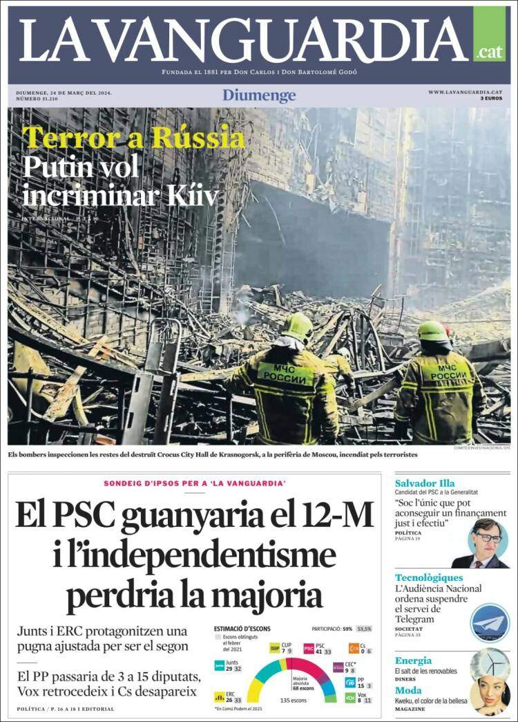 'La Vanguardia' CAT 'La Vanguardia' CAT