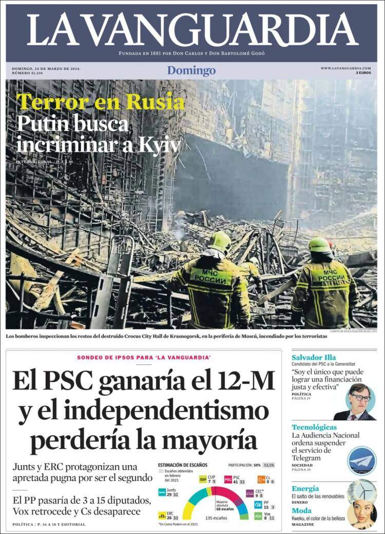 'La Vanguardia' CAST 'La Vanguardia' CAST