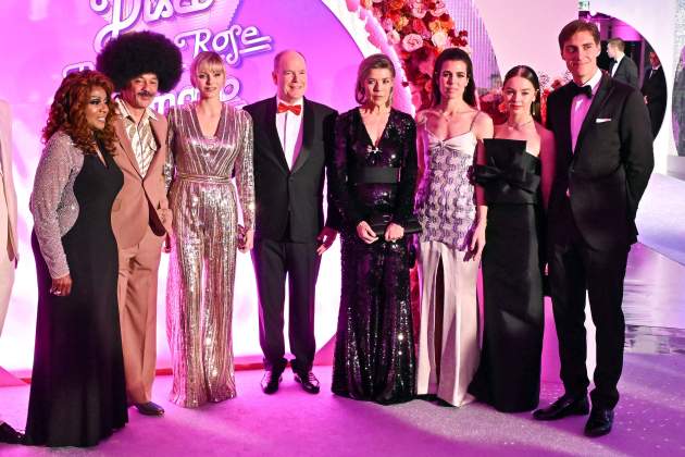 Charlene Carolina Baile Rosa GTRES Charlene Carolina Baile Rosa GTRES