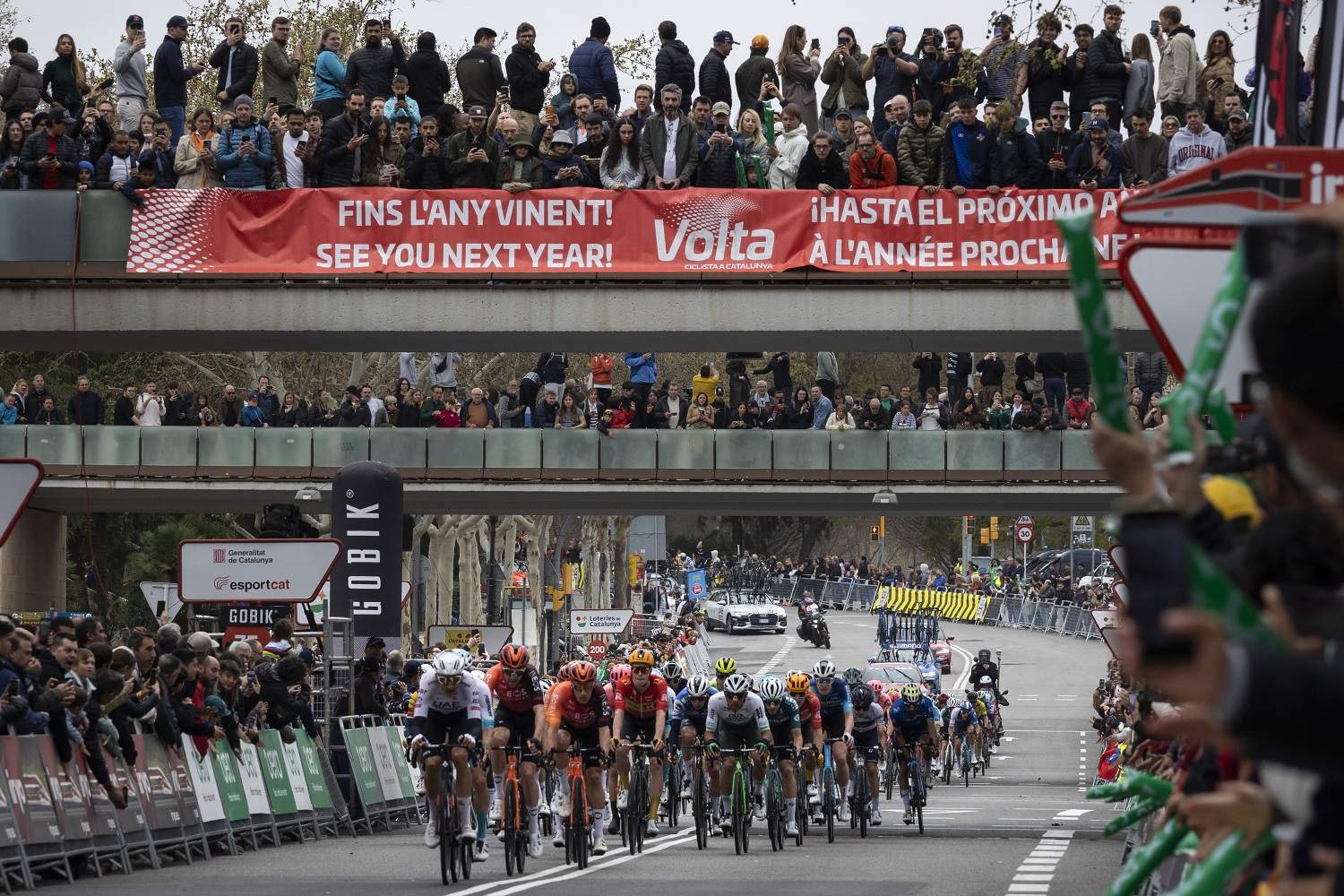 Barcelona acomiada amb magnificència una edició més de la Volta a Catalunya