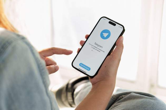 Telegram mobil Telegram mobil