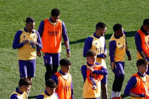 Dani Ceballos Jude Bellingham Entrenament Reial Madrid / Foto: Europa Press Dani Ceballos Jude Bellingham Entrenament Reial Madrid / Foto: Europa Press