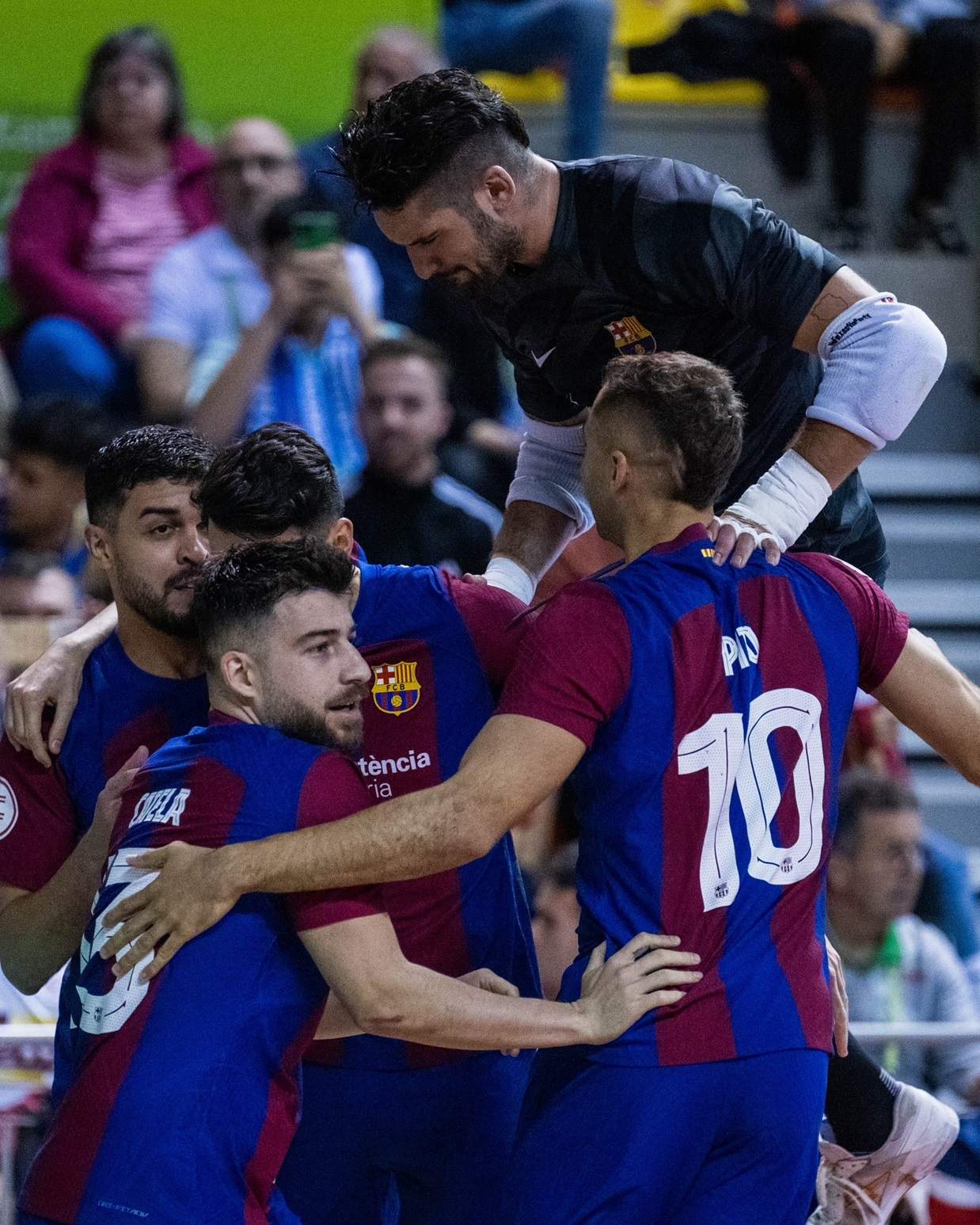 El Barça de futbol sala es proclama campió de la Copa del Rei en una agònica tanda de penals contra el Pozo