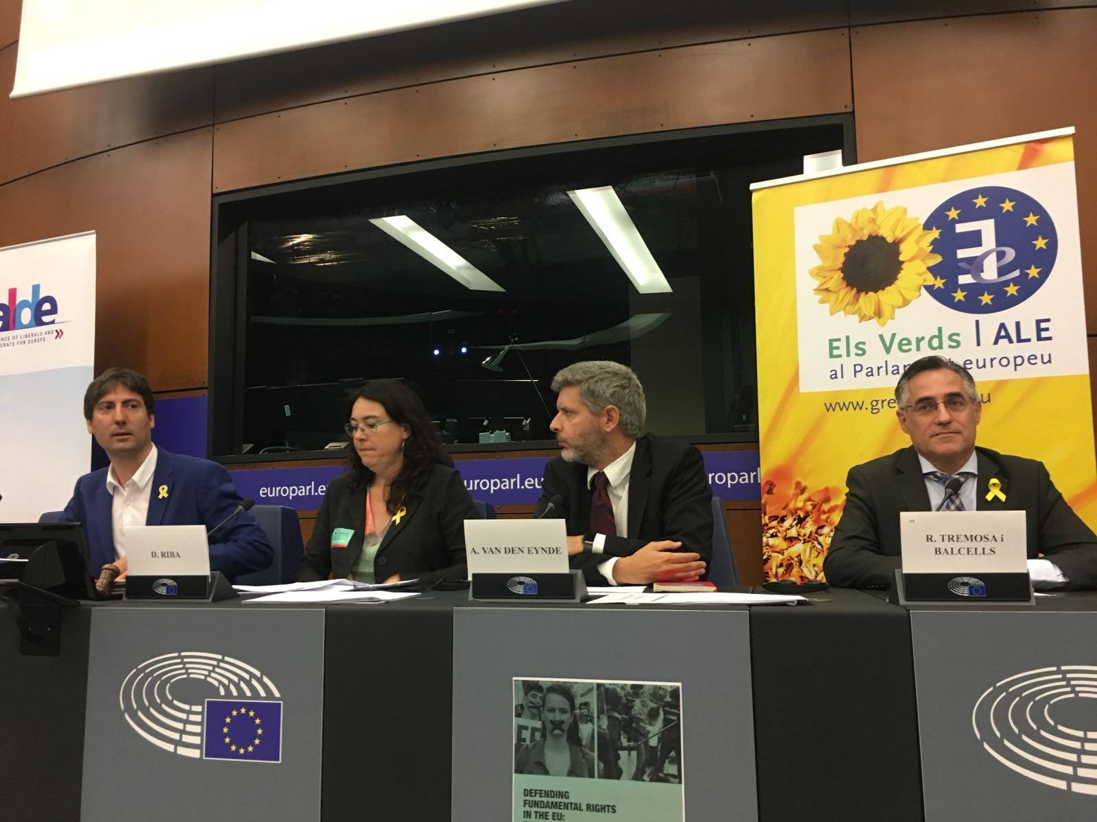 VÍDEO: El mensaje de Romeva que ha llegado al Parlamento Europeo