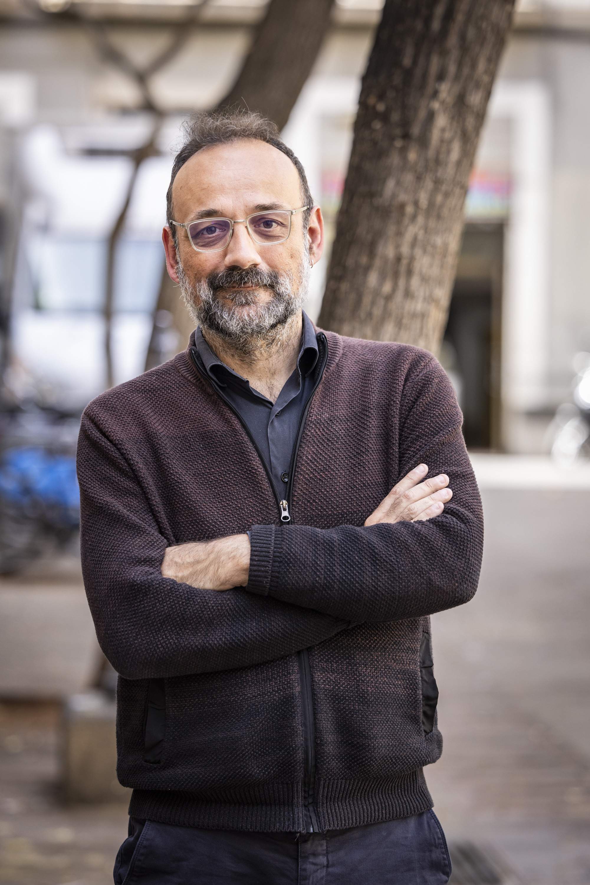 El penalista i exdiputat de la CUP Benet Salellas, advocat de Santos Cerdán