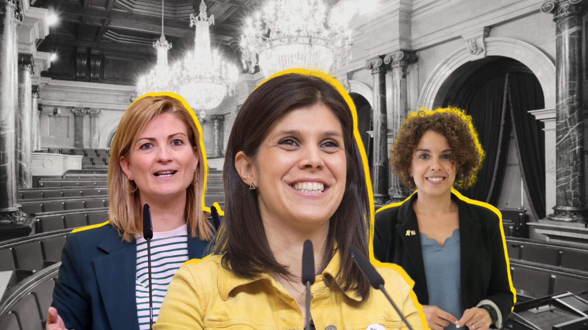 Marta Vilalta, Raquel Sans y Laia Cañigueral, cabezas de lista de ERC por Lleida, Tarragona y Girona