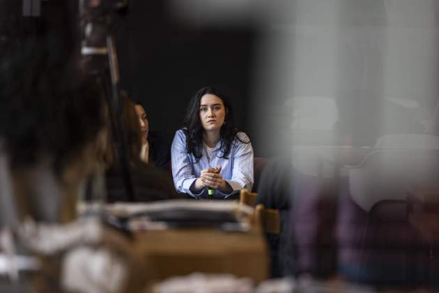 Entrevista refugiadas ucraïneses, bieloruses y polacas / FOTO: CARLOS BAGLIETTO