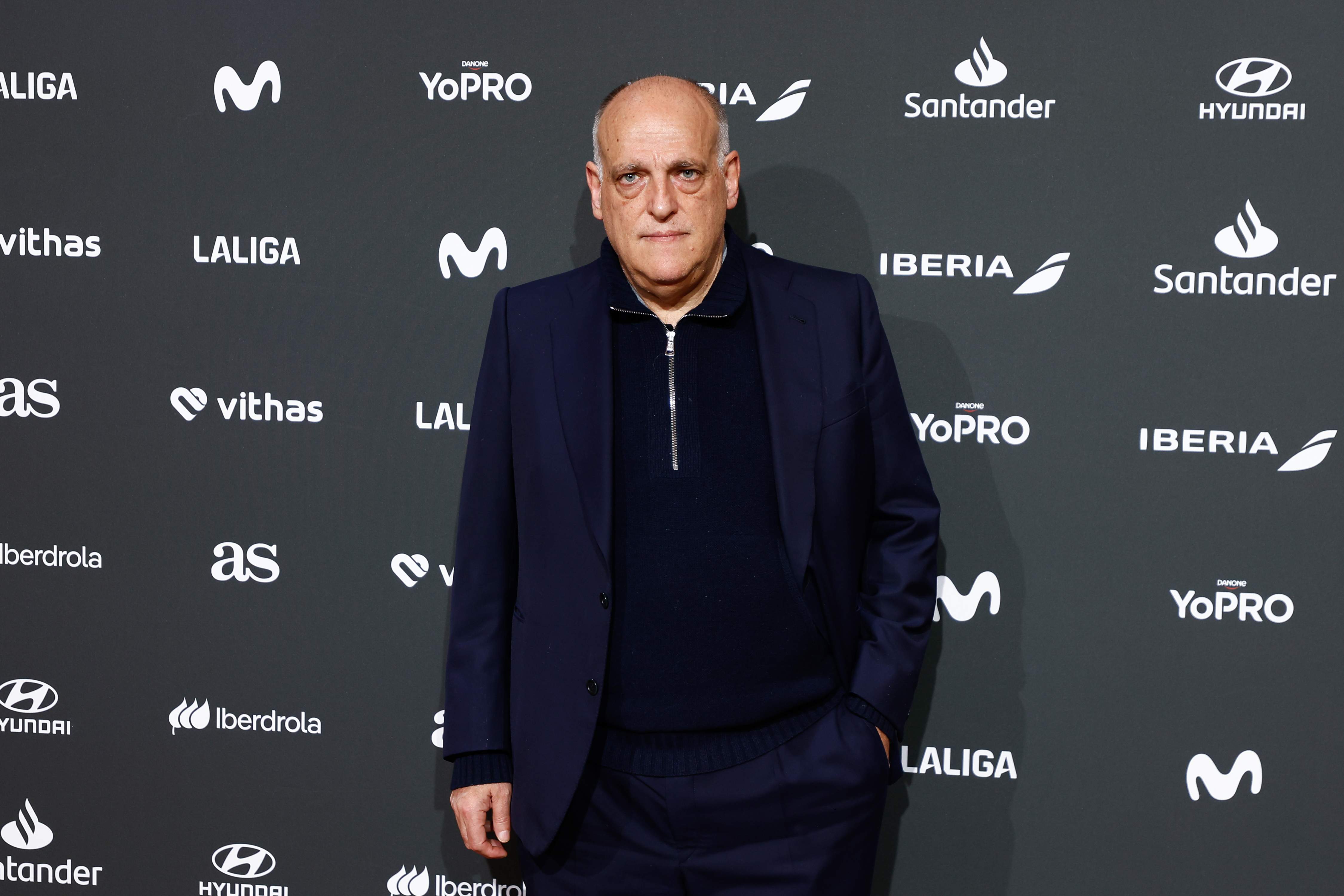 Tebas: "La Superlliga destrueix l'ecosistema del futbol europeu"