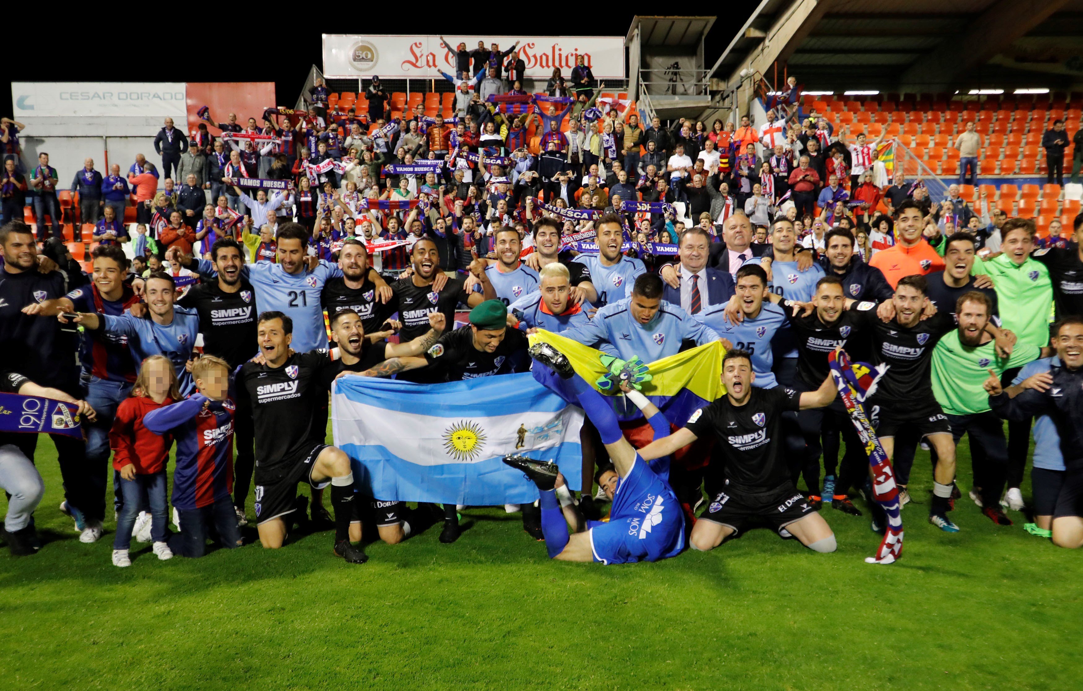 Bajo sospecha el partido entre el Huesca y el Nàstic