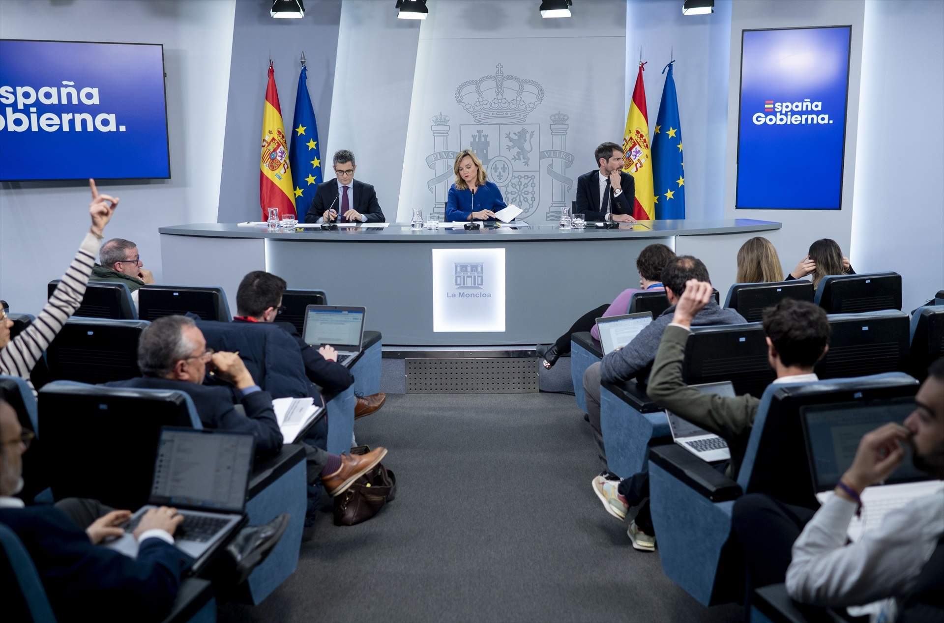 La Moncloa se pone como objetivo aprobar 49 leyes durante el año 2024