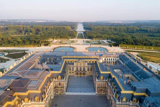 Una mirada àrea del Palau de Versalles de París / Foto: Europa Press
