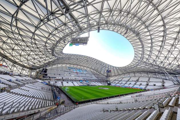 El Stade Velódrome antes de un partido del Olympique de Marsella / Foto: Europa Press