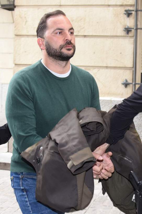 Antonio Tejado esposado GTRES Antonio Tejado esposado GTRES