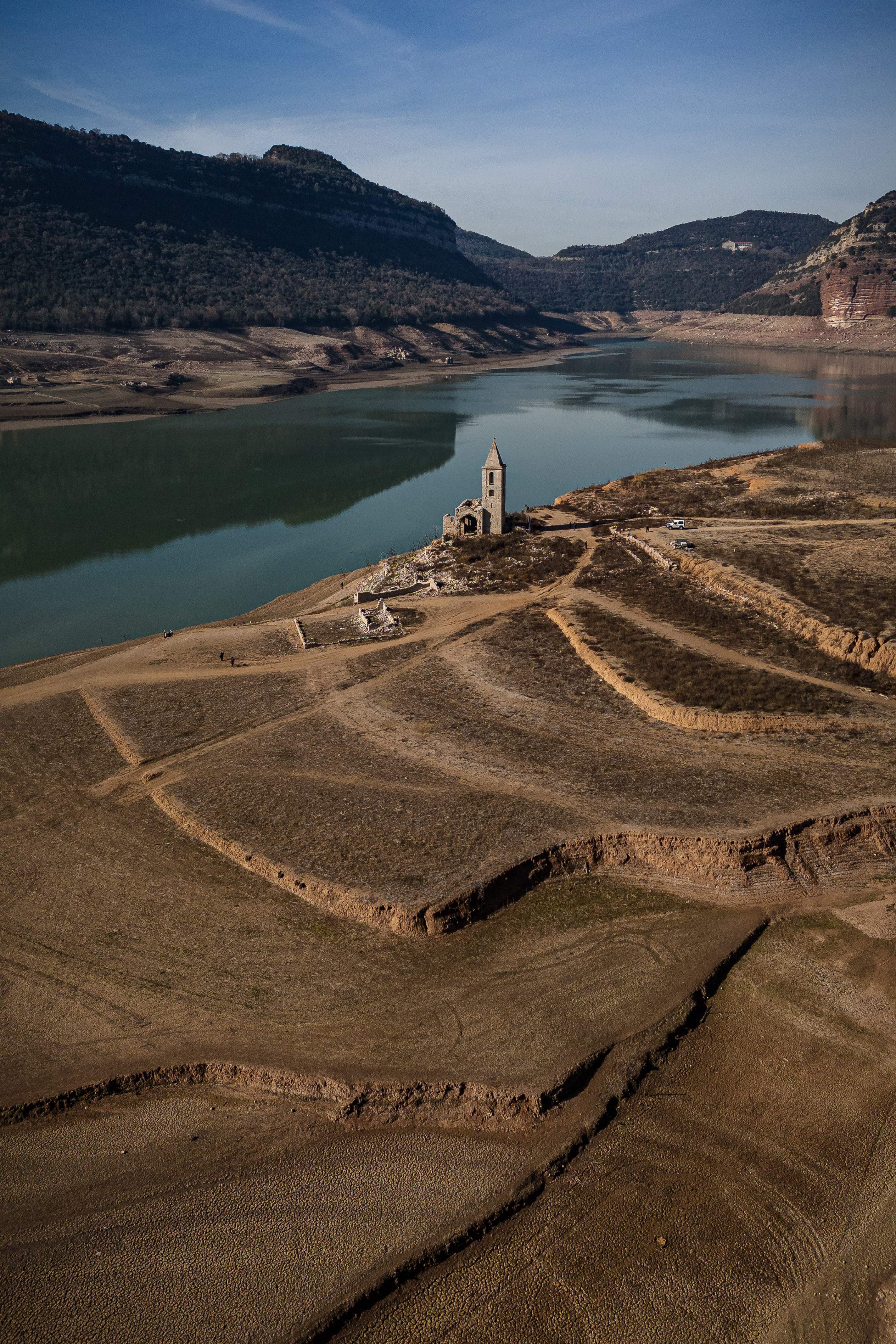 Ligera recuperación de los embalses del Ter-Llobregat: 100 hm³, la mejor cifra desde enero