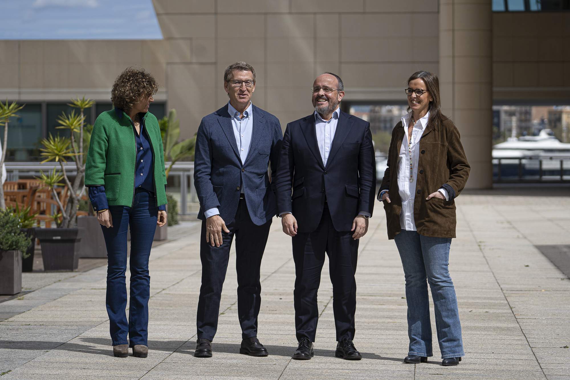 Alberto Núñez Feijóo se vuelca en la campaña electoral del 12-M: visitará Catalunya hasta en ocho ocasiones