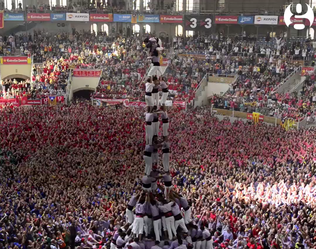 Vídeo: els castellers triomfen a 'The Guardian'
