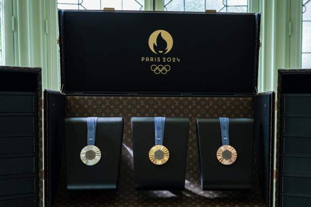 Medallas Juegos Olímpicos de París 2024 / Foto: EFE Medallas Juegos Olímpicos de París 2024 / Foto: EFE