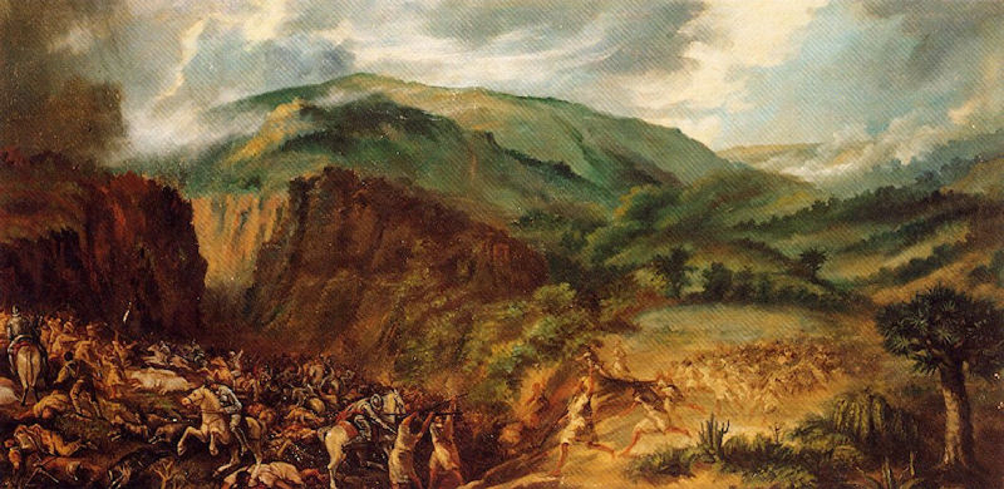 Los guanches derrotan el ejército de los Reyes Católicos en Tenerife