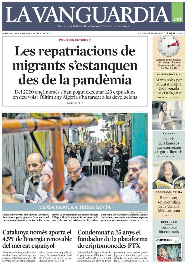 'La Vanguardia' CAT 'La Vanguardia' CAT