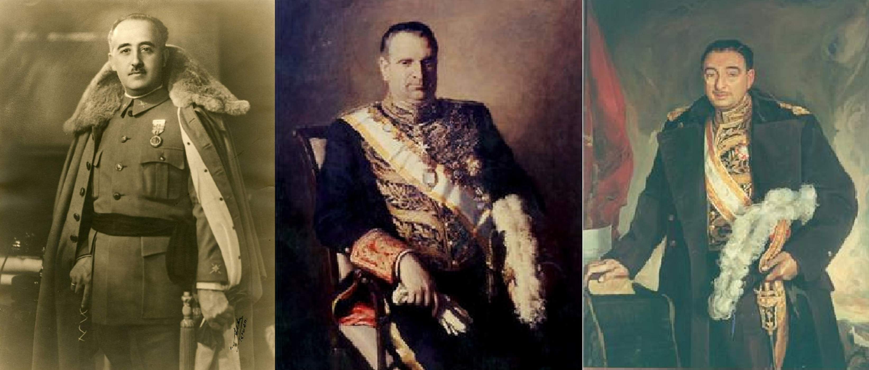 El dictador Franco Martin Artajo, ministro de Exteriores y Lequerica, embajador español en los Estados Unidos. Fuente Wikimedia Commons El dictador Franco Martin Artajo, ministro de Exteriores y Lequerica, embajador español en los Estados Unidos. Fuente Wikimedia Commons