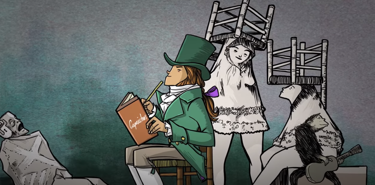 El geni de Goya, més a prop dels escolars gràcies als dibuixos animats