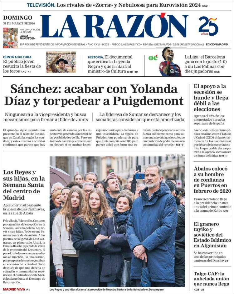 'La Razón' 31 'La Razón' 31