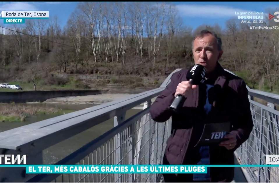 Jordi Eroles a 'Tot es Mou' / TV3 Jordi Eroles a 'Tot es Mou' / TV3
