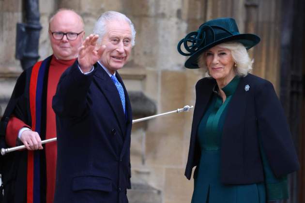 carles iii anglaterra reino unido windsor reaparición cáncer camila efe carles iii anglaterra reino unido windsor reaparición cáncer camila efe